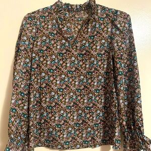 Floral Print Women's Top